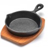 MAYER & BOCH keptuvė 13,5cm su mediniu padėkliuku 26794