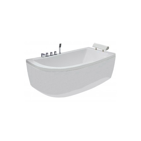 Akrilinė vonia B1680 dešininė be masažų (simple) 160cm 1600x800x620