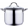 Bergner puodas su stikliniu dangčiu 24 cm 8,2 L GOURMET BG-6504